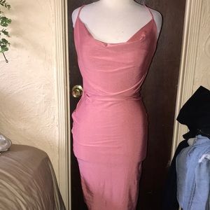 PINK MIDI DRESS ‼️💕